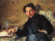 Edouard Manet Portrait of Stephane Mallarme painting